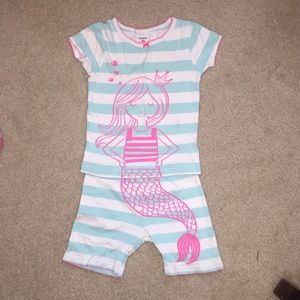 Carter’s Mermaid Summer Pajamas